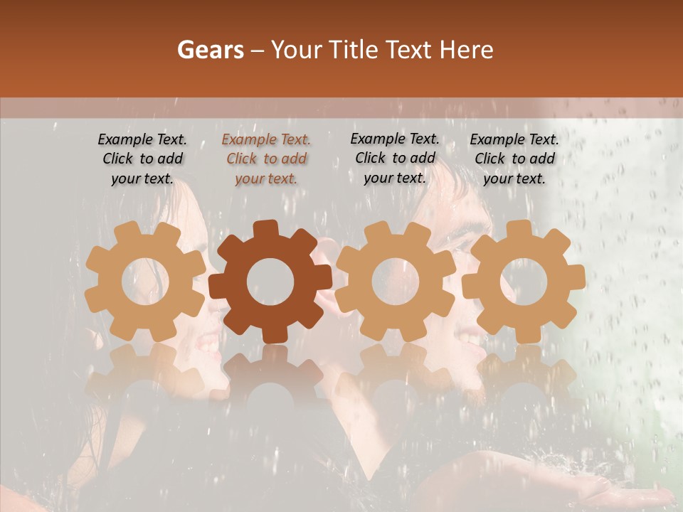 Person Couple Together PowerPoint Template