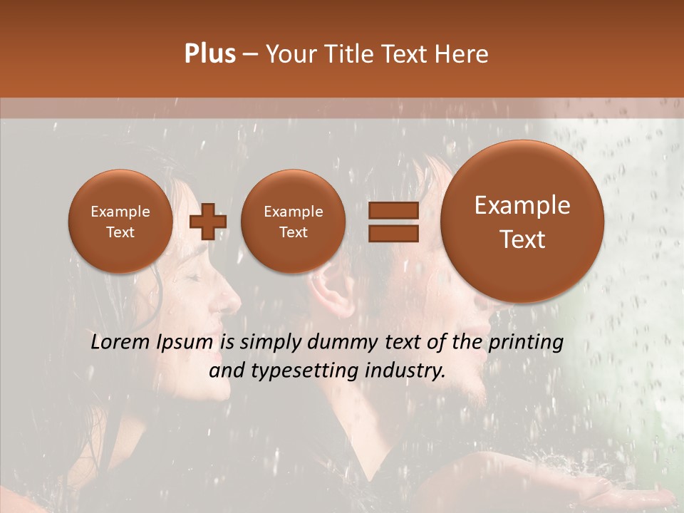 Person Couple Together PowerPoint Template