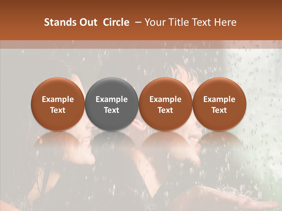 Person Couple Together PowerPoint Template