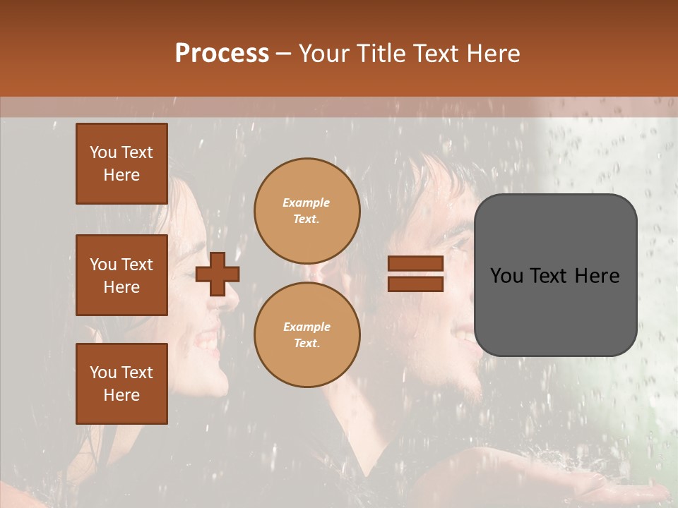 Person Couple Together PowerPoint Template