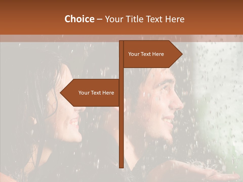 Person Couple Together PowerPoint Template