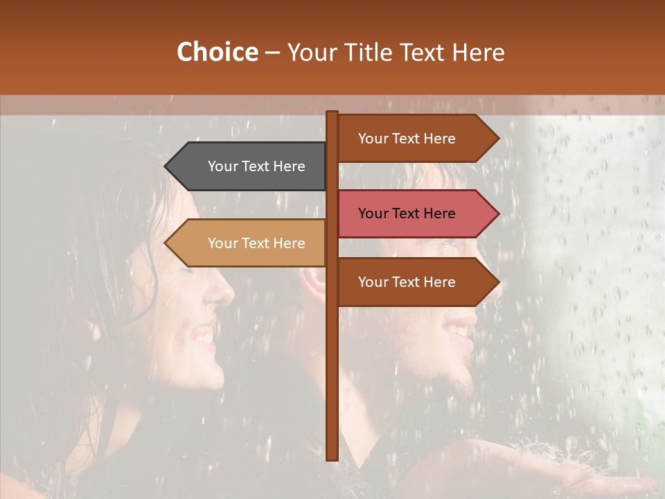 Person Couple Together PowerPoint Template