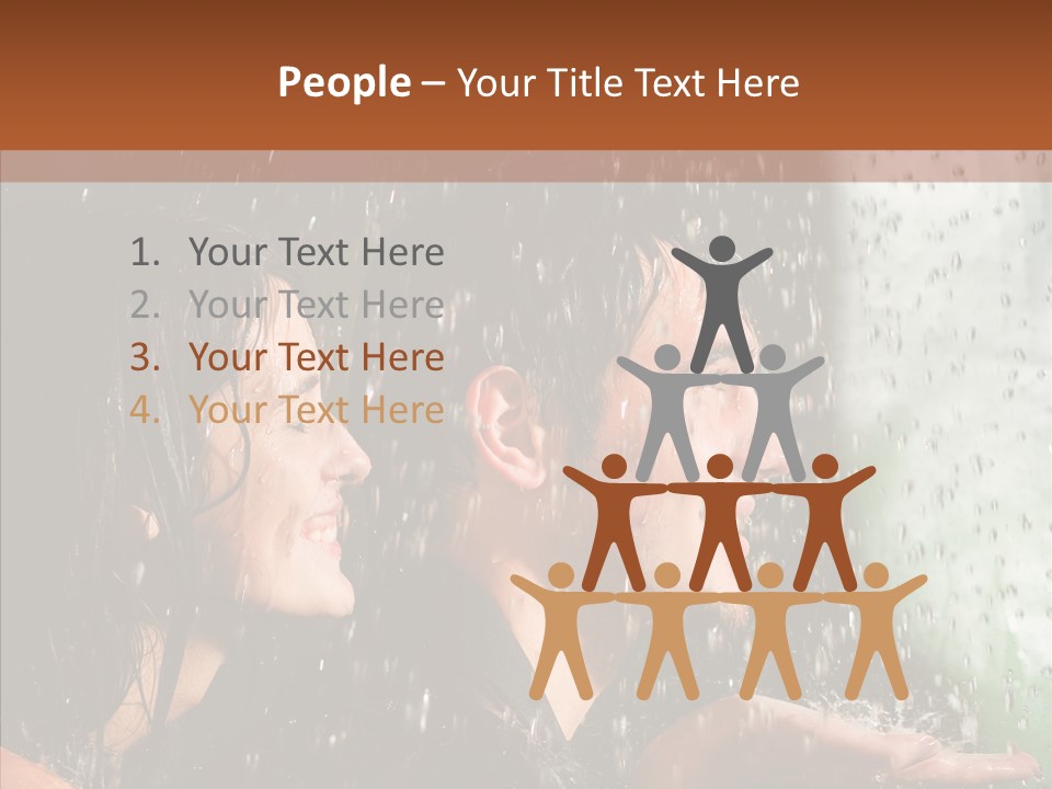 Person Couple Together PowerPoint Template