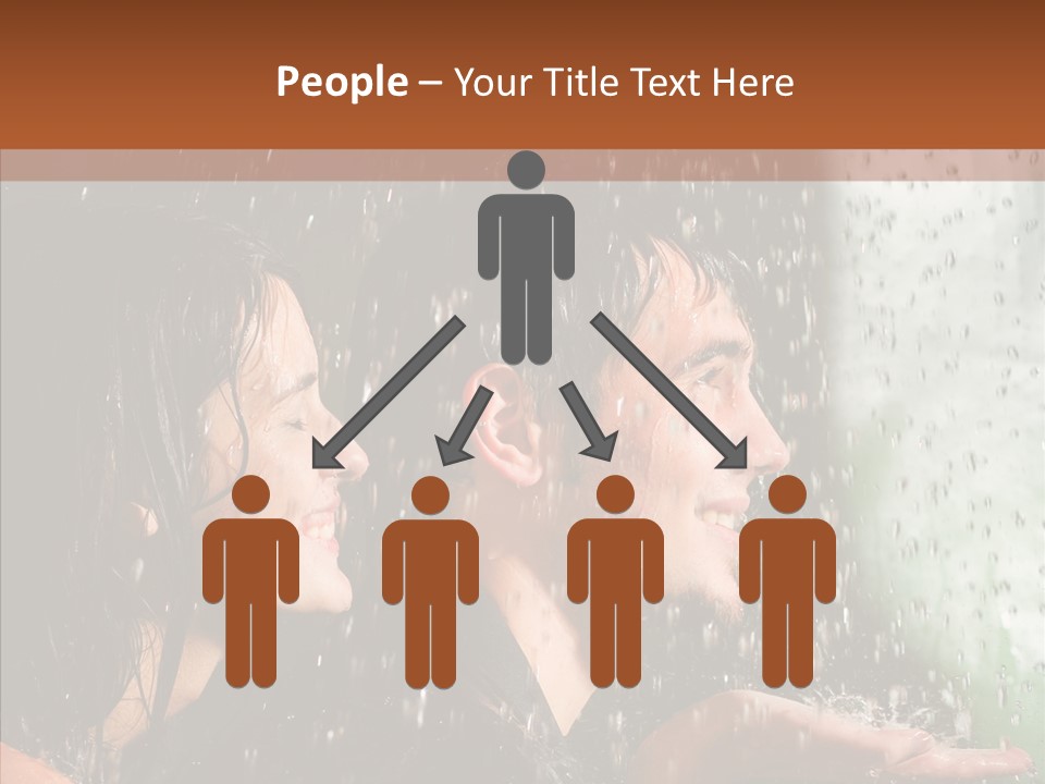 Person Couple Together PowerPoint Template