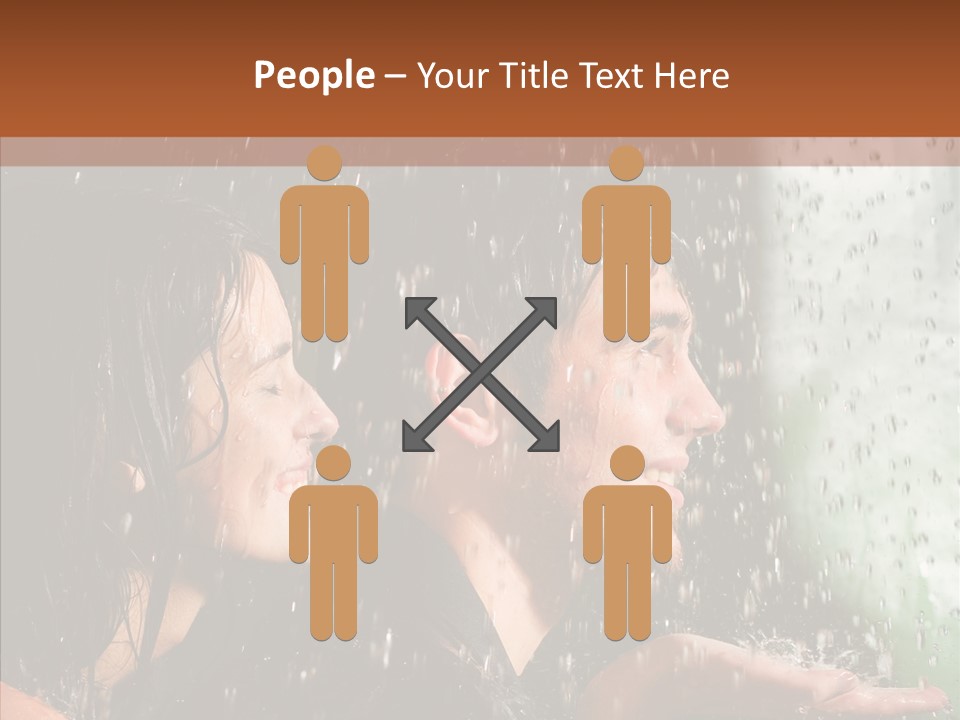 Person Couple Together PowerPoint Template