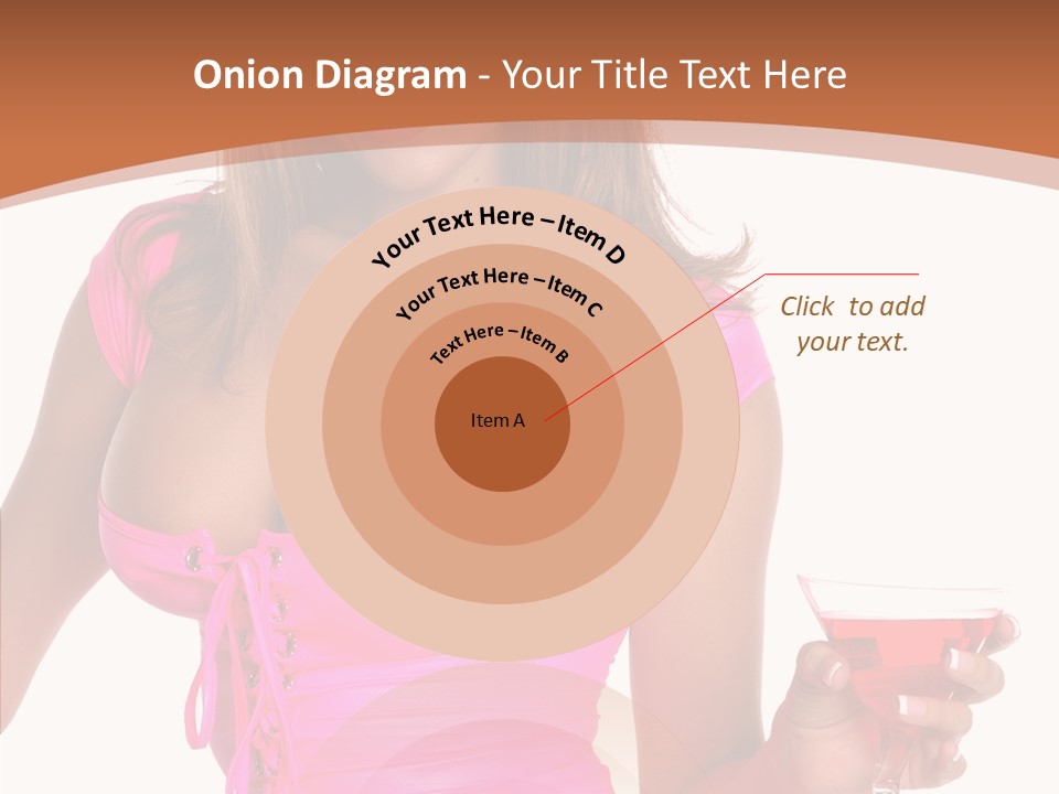 Women Model Latino PowerPoint Template