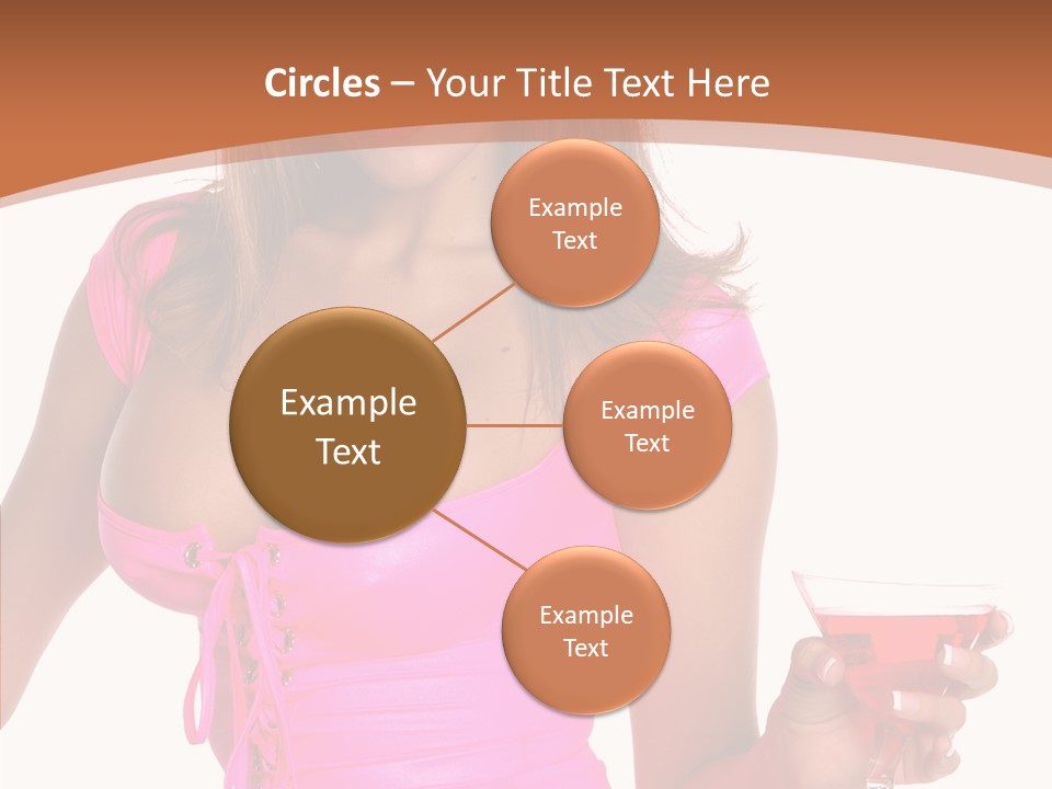 Women Model Latino PowerPoint Template