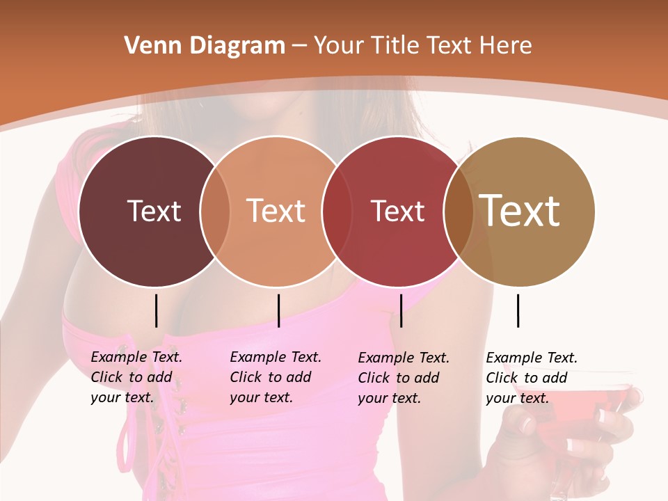 Women Model Latino PowerPoint Template