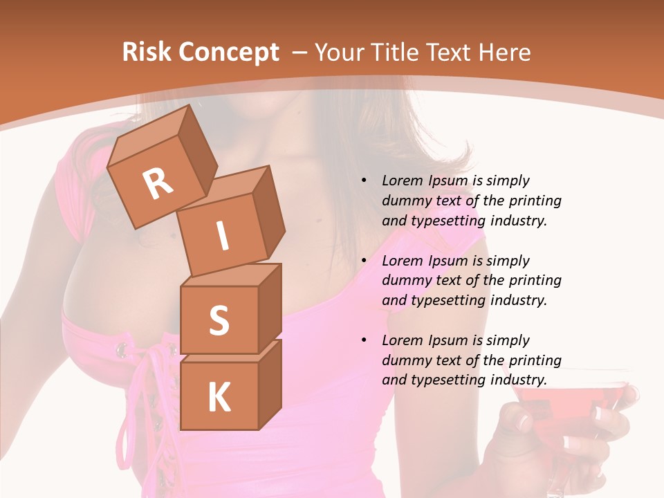 Women Model Latino PowerPoint Template