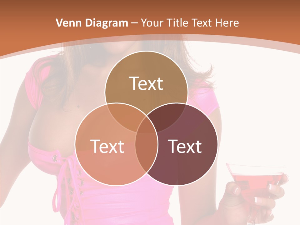 Women Model Latino PowerPoint Template