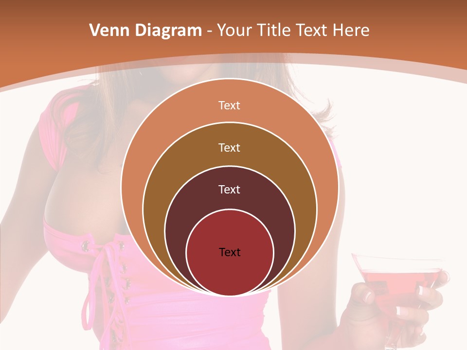 Women Model Latino PowerPoint Template