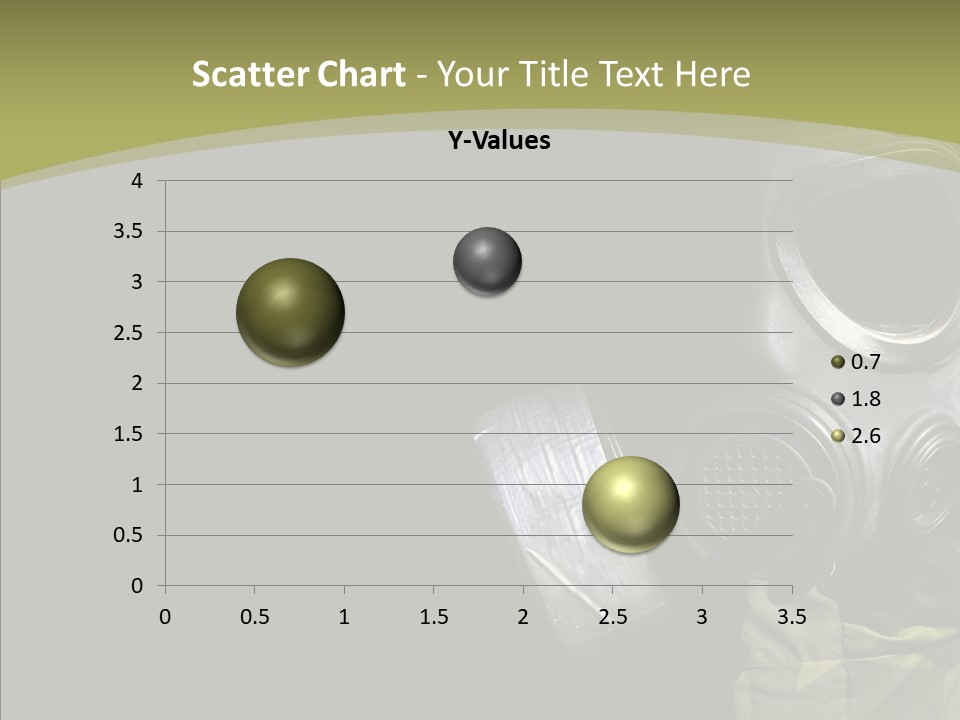 Warfare Gas Mask PowerPoint Template