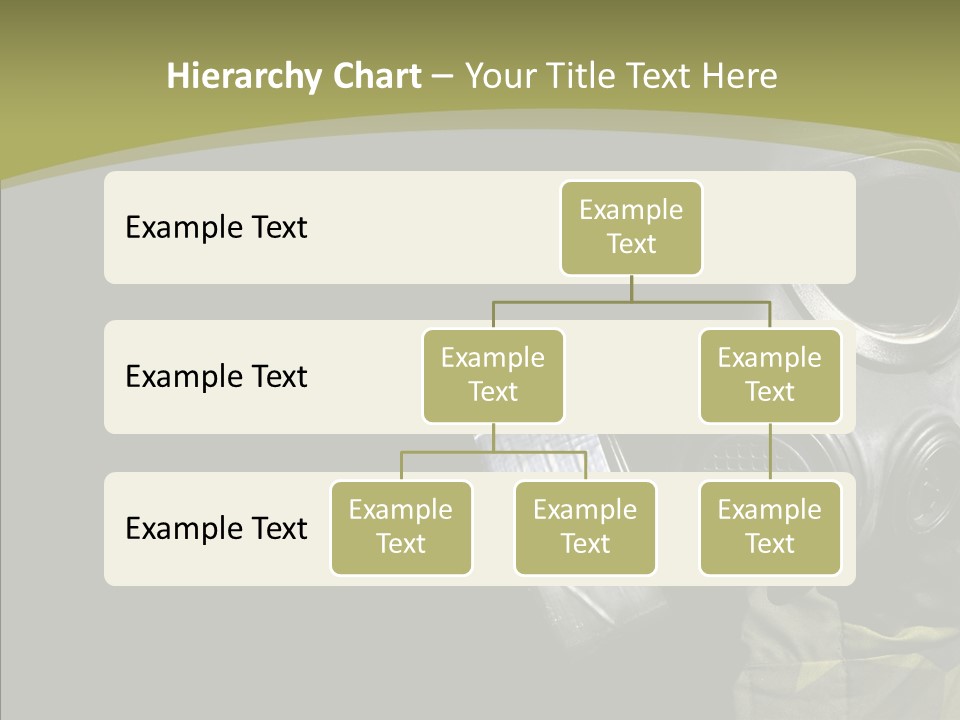 Warfare Gas Mask PowerPoint Template