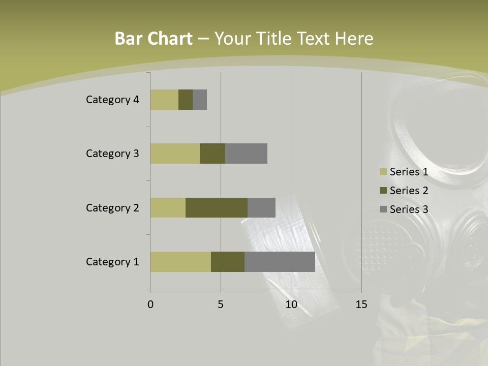 Warfare Gas Mask PowerPoint Template