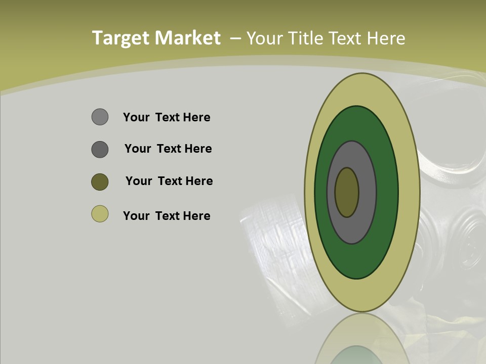 Warfare Gas Mask PowerPoint Template