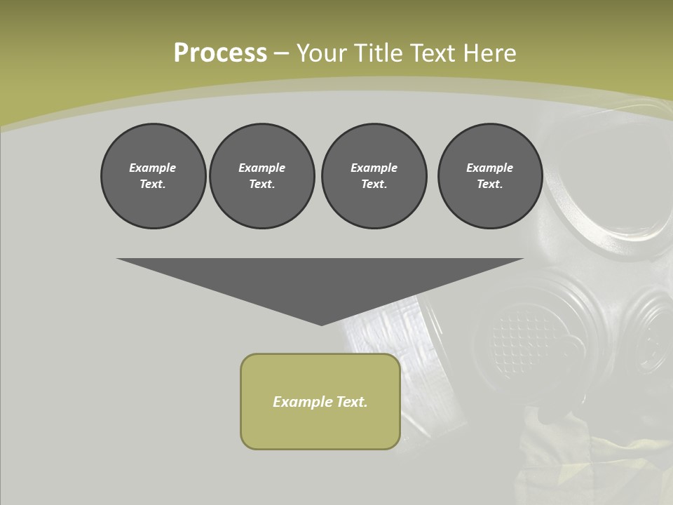 Warfare Gas Mask PowerPoint Template