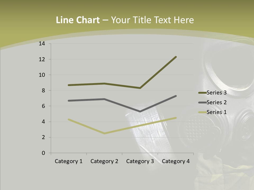 Warfare Gas Mask PowerPoint Template
