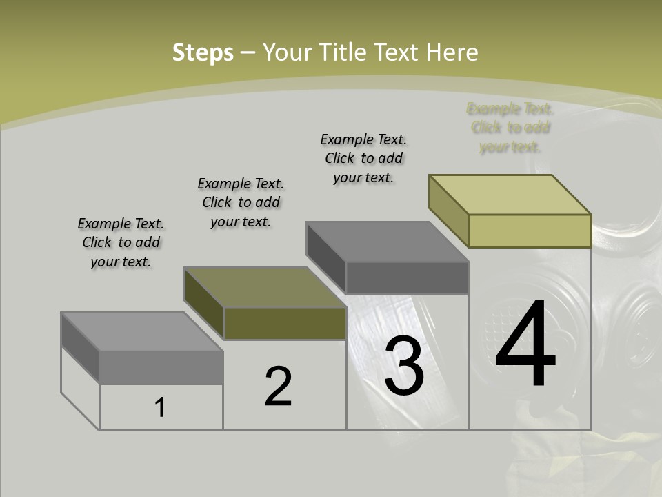 Warfare Gas Mask PowerPoint Template