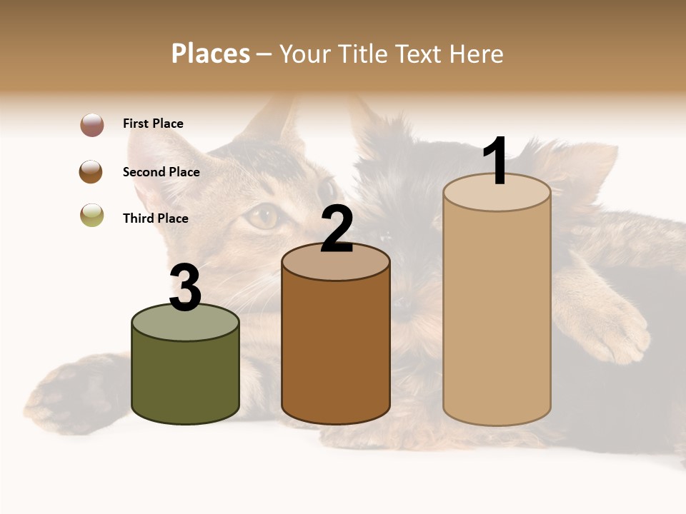 Beauty Puppy Stem PowerPoint Template