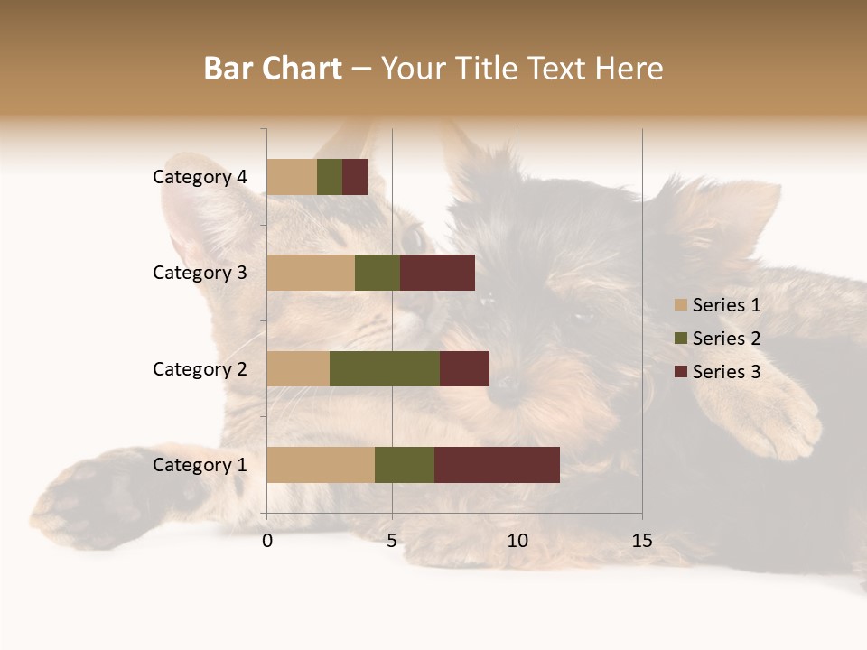 Beauty Puppy Stem PowerPoint Template