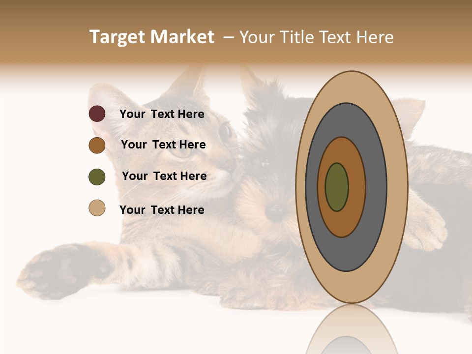 Beauty Puppy Stem PowerPoint Template