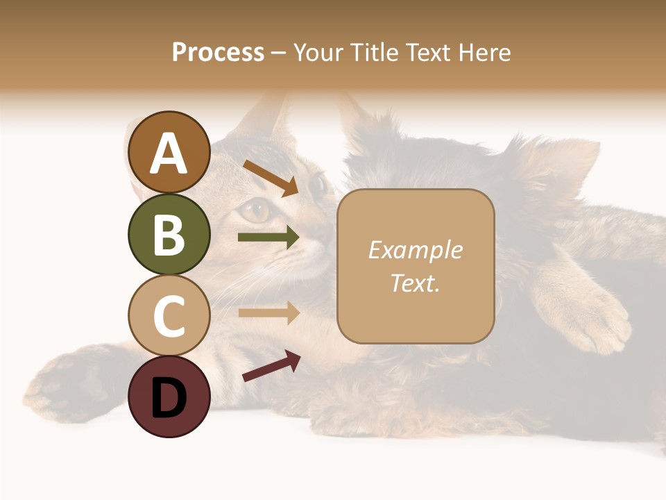 Beauty Puppy Stem PowerPoint Template