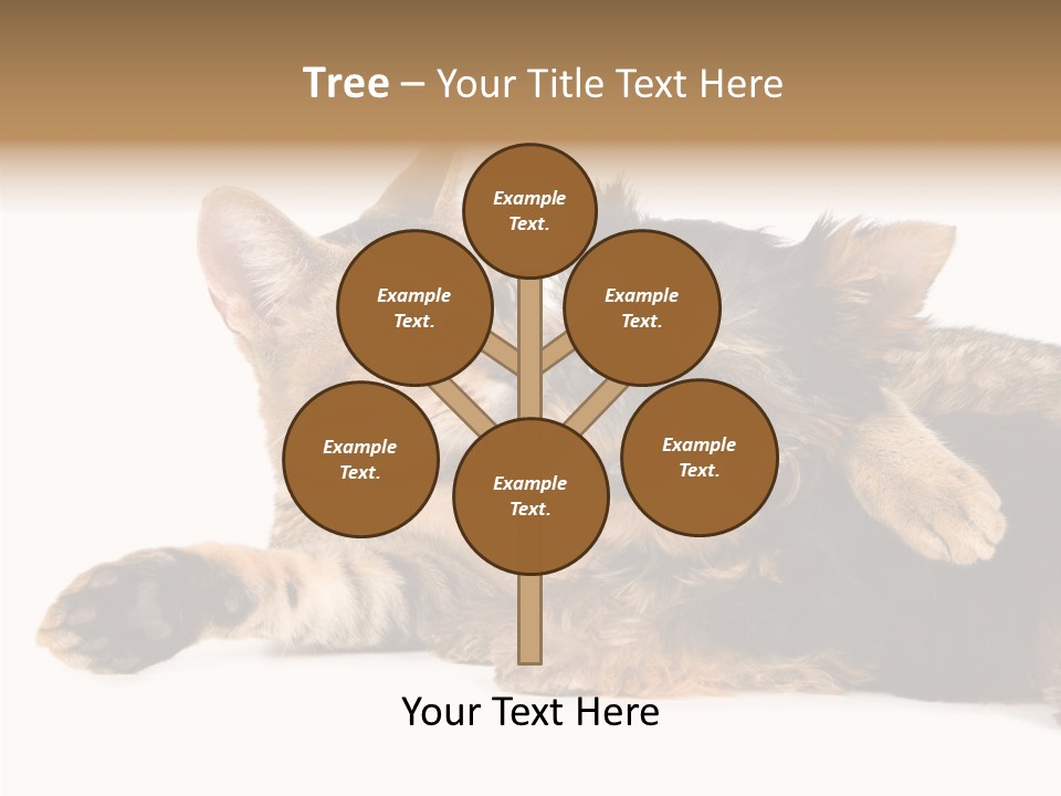 Beauty Puppy Stem PowerPoint Template