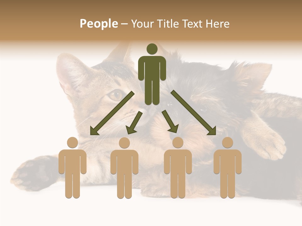 Beauty Puppy Stem PowerPoint Template