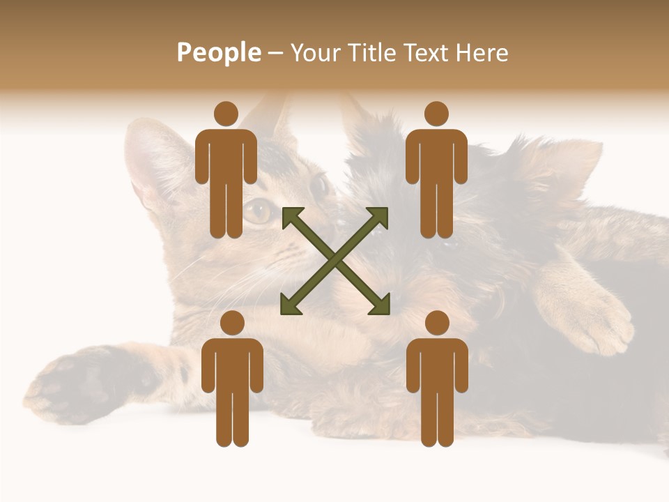 Beauty Puppy Stem PowerPoint Template