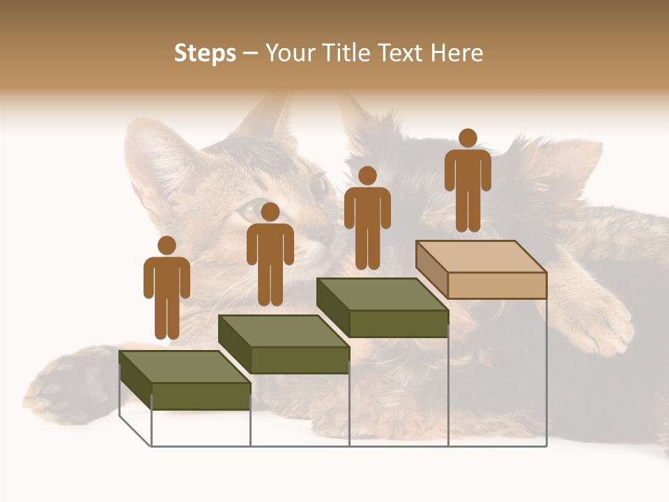 Beauty Puppy Stem PowerPoint Template