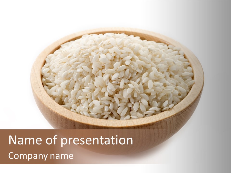 Meal Basmati Ethnicity PowerPoint Template