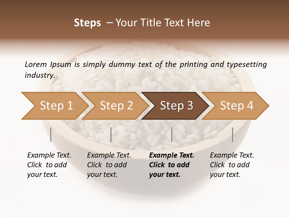 Meal Basmati Ethnicity PowerPoint Template