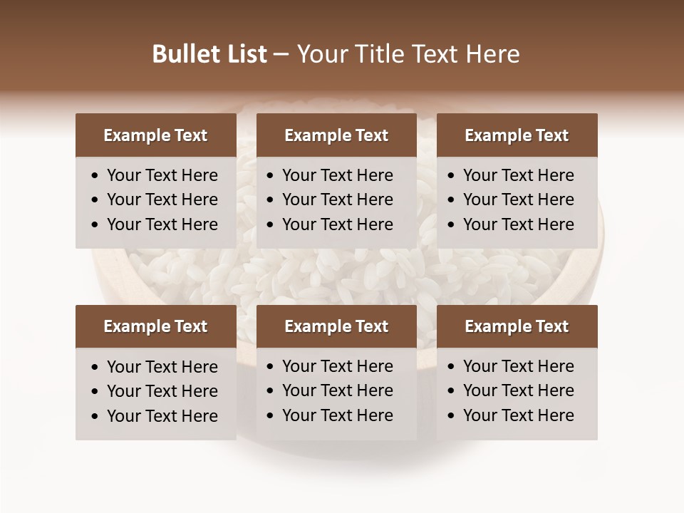 Meal Basmati Ethnicity PowerPoint Template