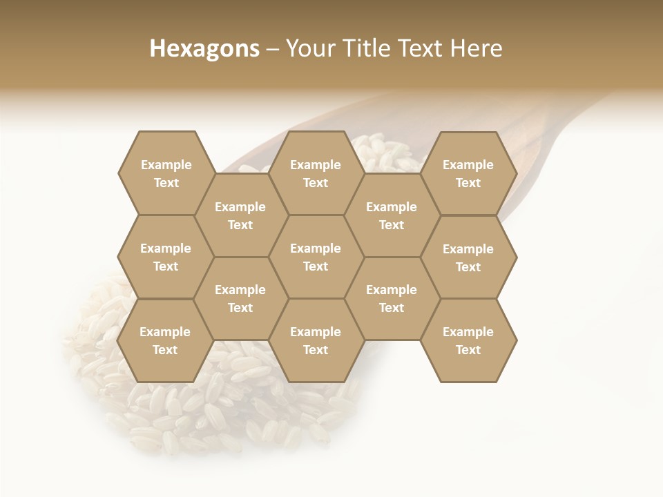 East White Meal PowerPoint Template