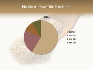 East White Meal PowerPoint Template