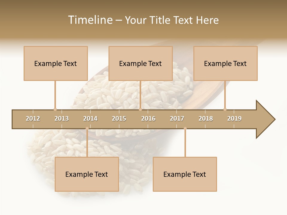 East White Meal PowerPoint Template