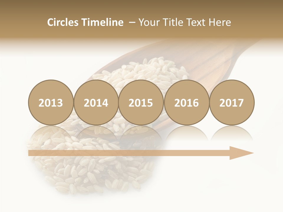 East White Meal PowerPoint Template