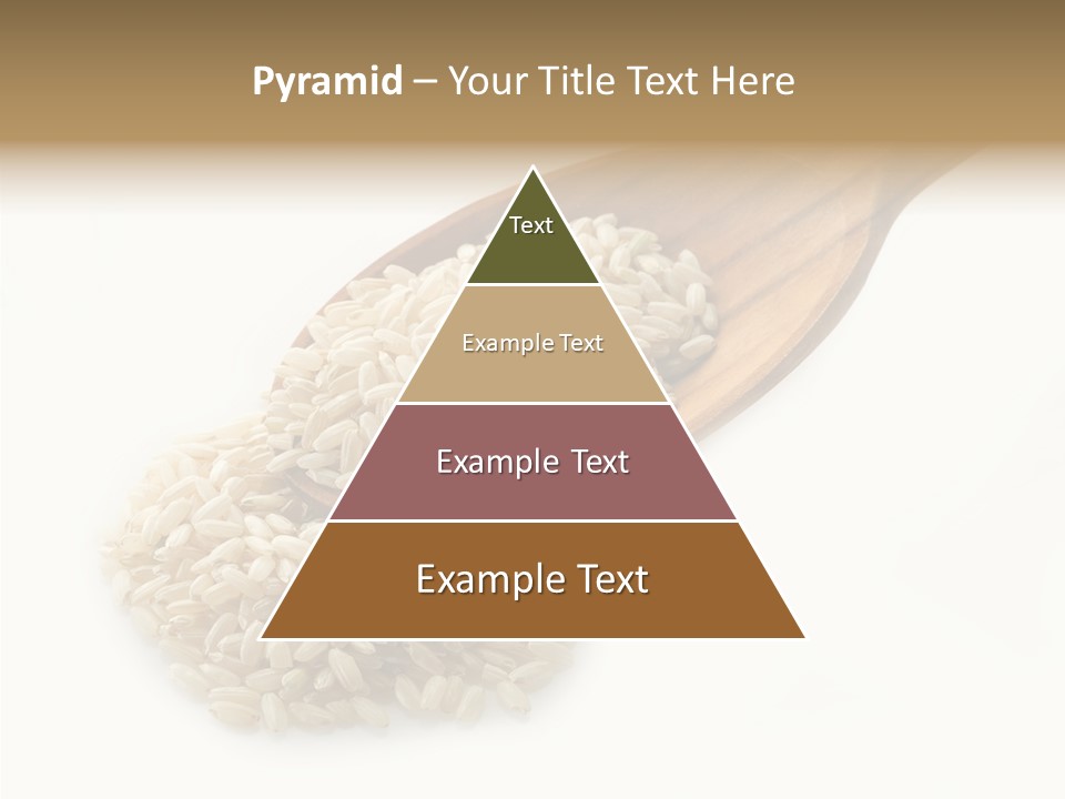 East White Meal PowerPoint Template