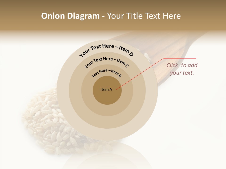 East White Meal PowerPoint Template