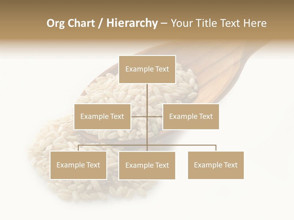 East White Meal PowerPoint Template
