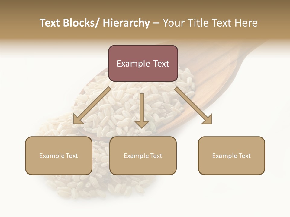 East White Meal PowerPoint Template