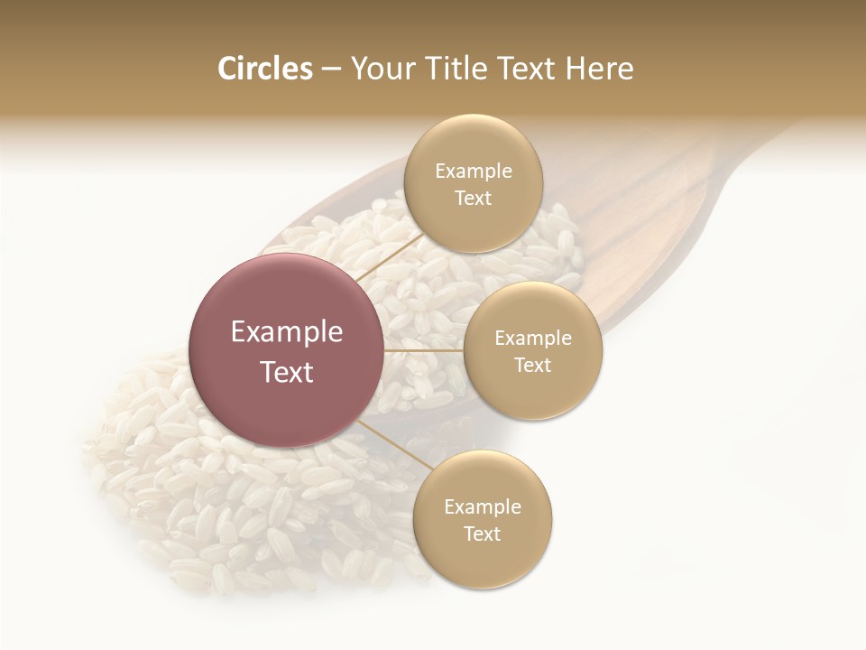 East White Meal PowerPoint Template