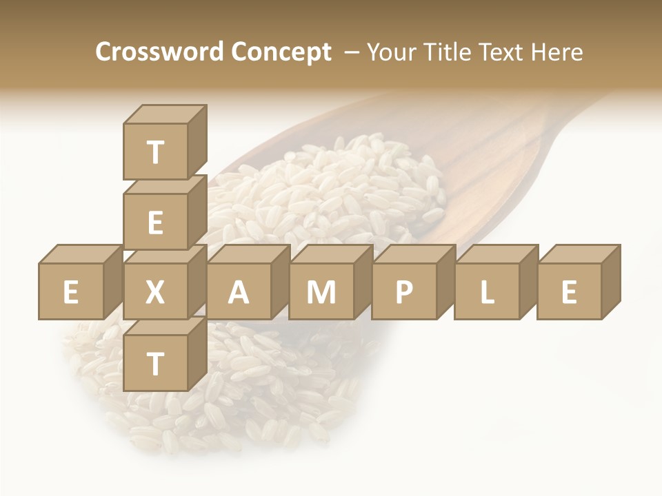 East White Meal PowerPoint Template