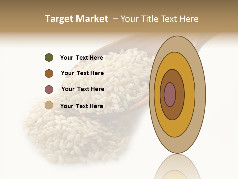 East White Meal PowerPoint Template