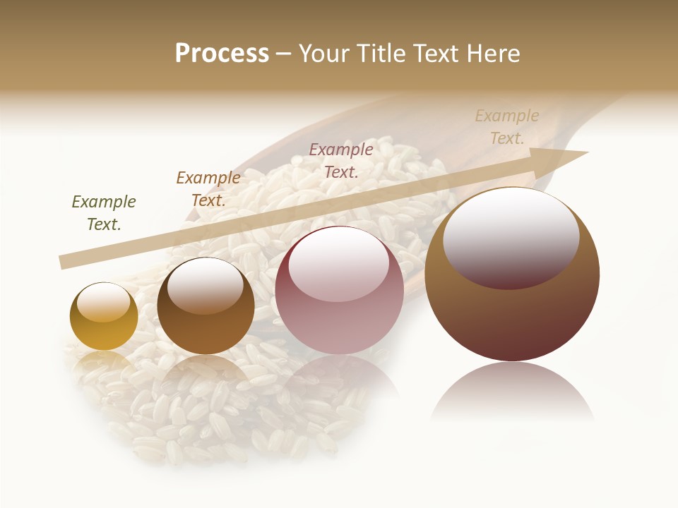 East White Meal PowerPoint Template