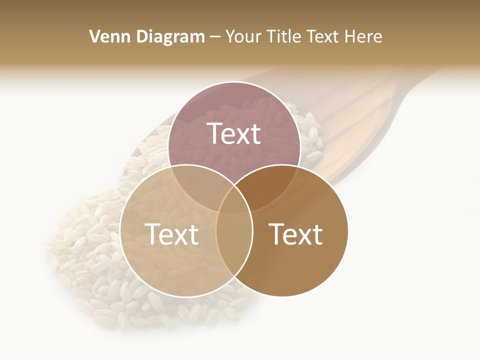 East White Meal PowerPoint Template