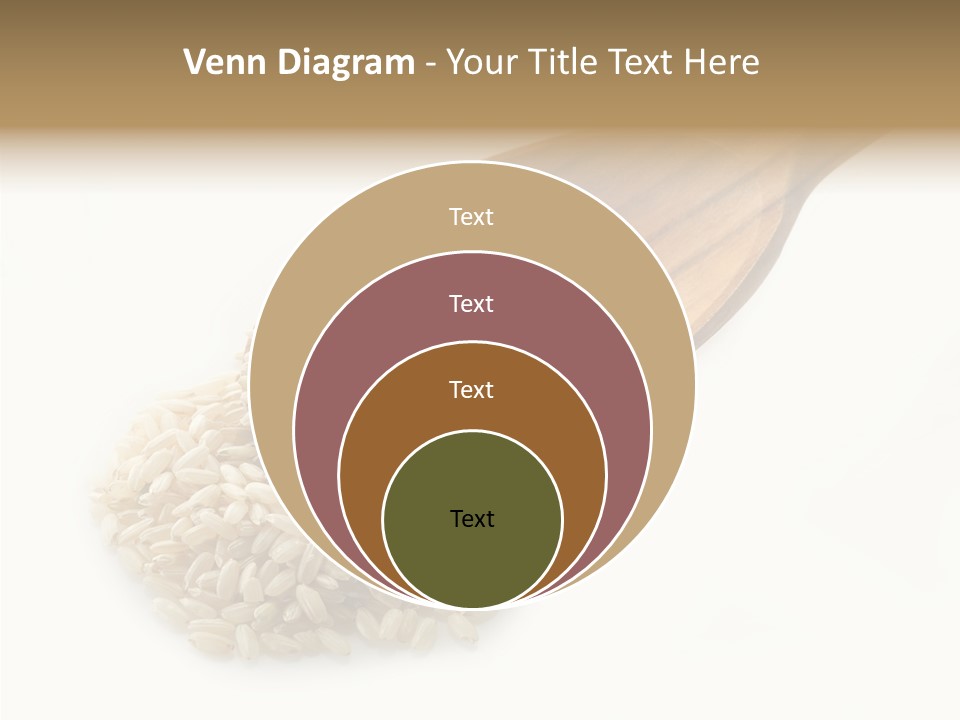 East White Meal PowerPoint Template