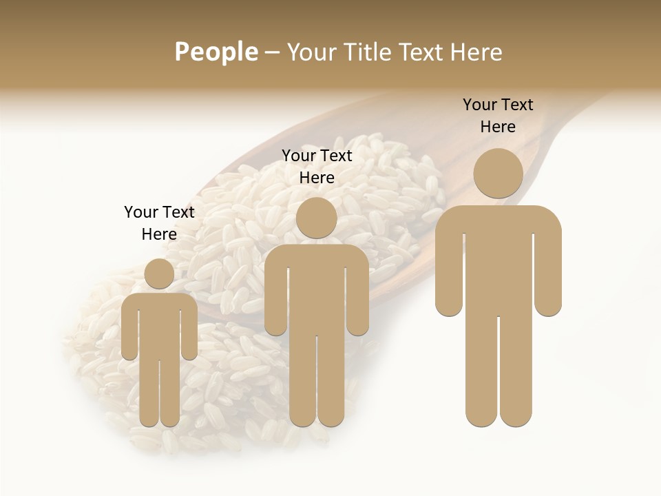 East White Meal PowerPoint Template
