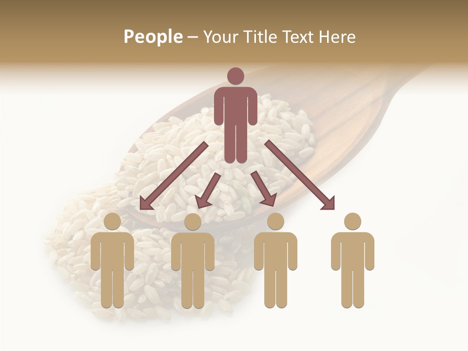 East White Meal PowerPoint Template