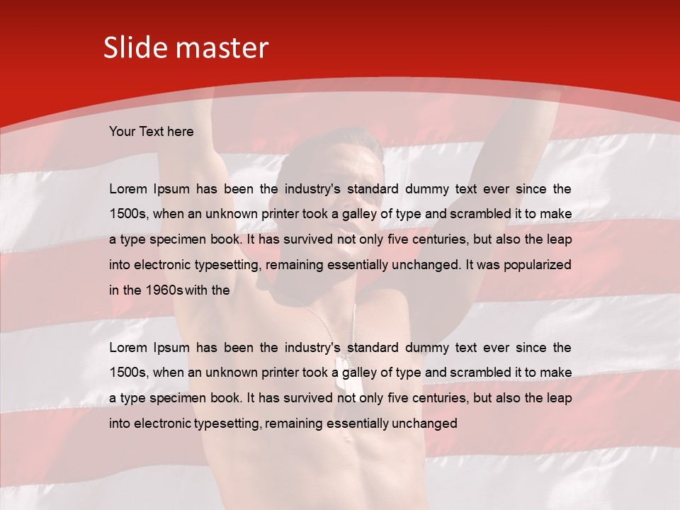 Sport Healthy Military PowerPoint Template